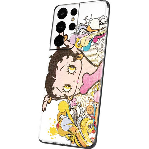 Betty Boop Hands Up Galaxy S21 Ultra 5G Skin